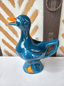 Pichet zoomorphe Canard Poët La