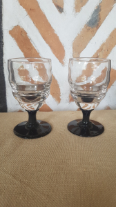 Paire de verres de Murano 1950
